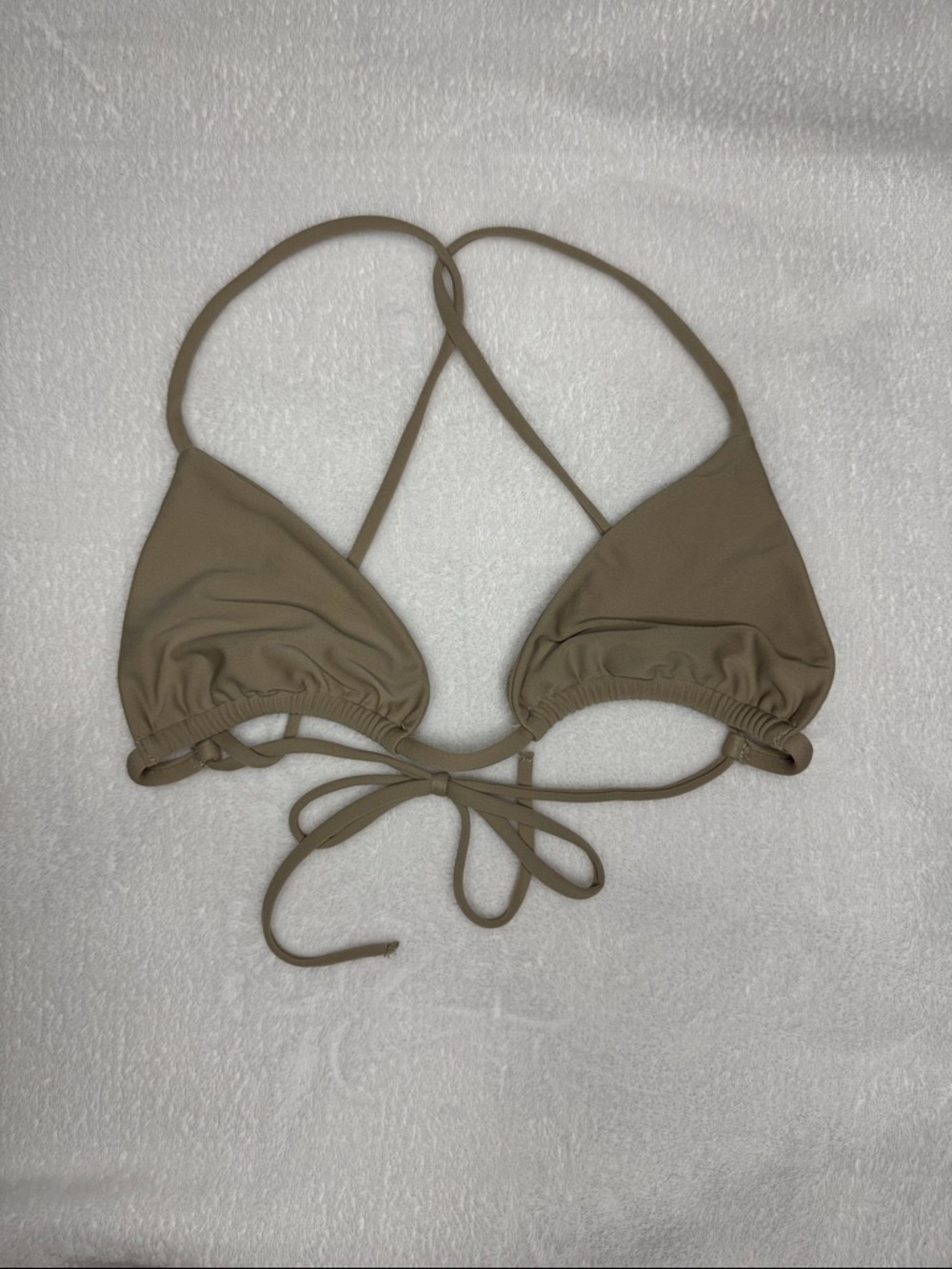 Taupe Bikini Top